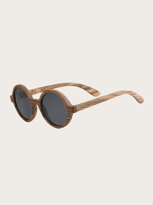 Lunettes de Soleil en Bois UV400 Unisexe - Pin - Wood&Chic