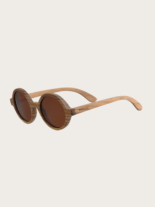 Lunettes de Soleil en Bois UV400 Unisexe - Tulipier - Wood&Chic