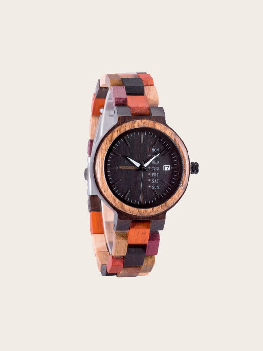 Montre en Bois Femme à Quartz - Quinina