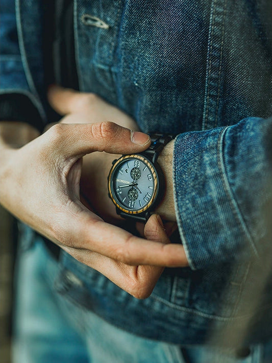 Montre en Bois Homme à Quartz - Amorpha