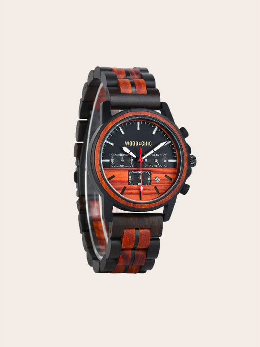 Montre en Bois Homme à Quartz - Gainier