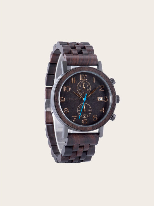 Montre en Bois Homme à Quartz - Orme