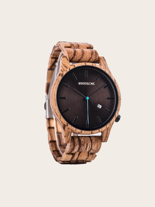 Montre en Bois Homme à Quartz - Pieris
