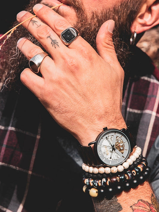Montre en Bois Homme à Quartz - Sassafra