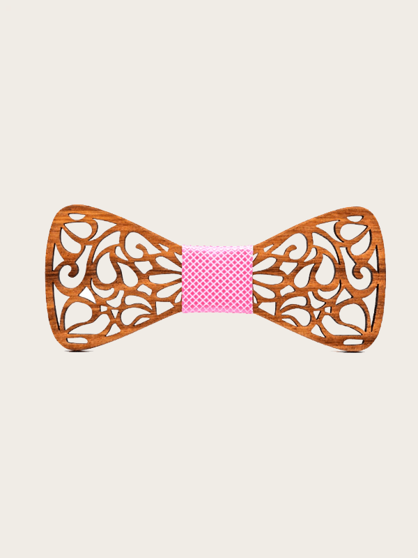 Noeud Papillon en Bois Homme - Camelia - Wood&Chic