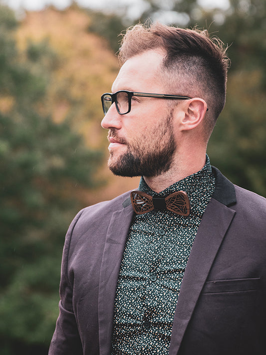 Noeud Papillon en Bois Homme - Pruche - Wood&Chic