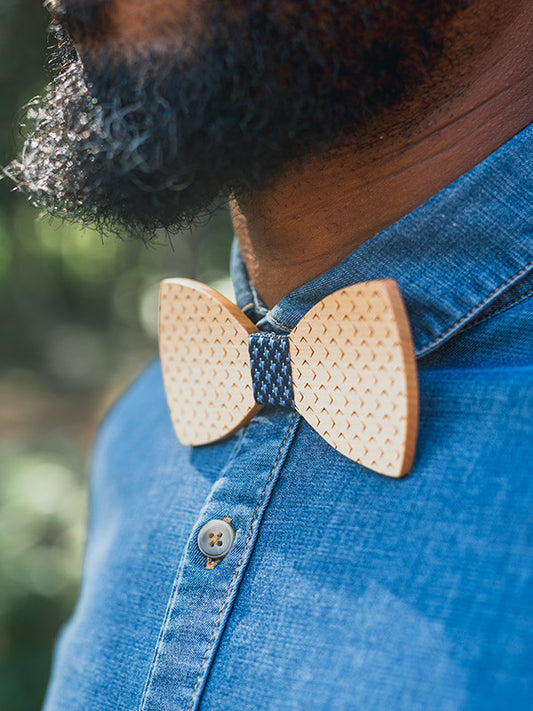 Noeud Papillon En Bois Homme - Adenium