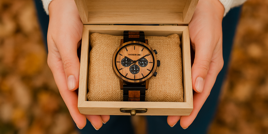 Pourquoi offrir une montre en bois à un collègue : cadeau élégant et éthique