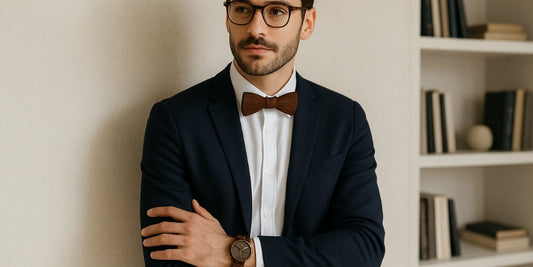 Comment Associer Élégamment Votre Nœud Papillon en Bois Avec des Accessoires ?