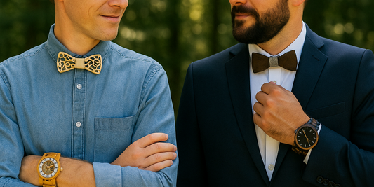Bois clair ou bois foncé : Quel accessoire en bois convient à votre style ?