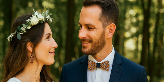 Mariage bohème chic : Quels accessoires en bois privilégier pour parfaire votre tenue ?