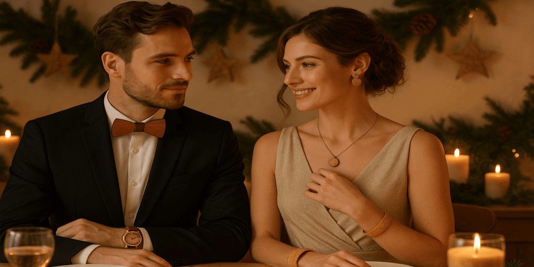 Pourquoi les accessoires en bois sont-ils parfaits pour un look de fête élégant ?