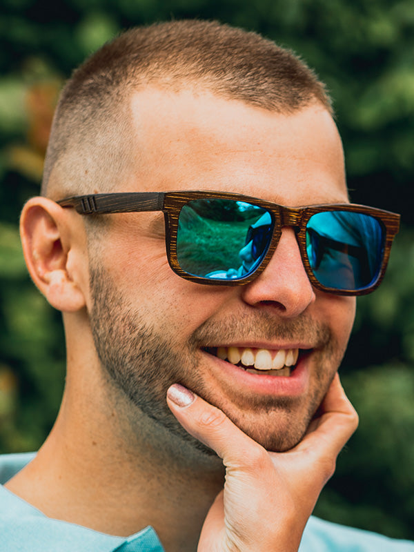 Lunettes de Soleil en Bois UV400 Unisexe - Ballota