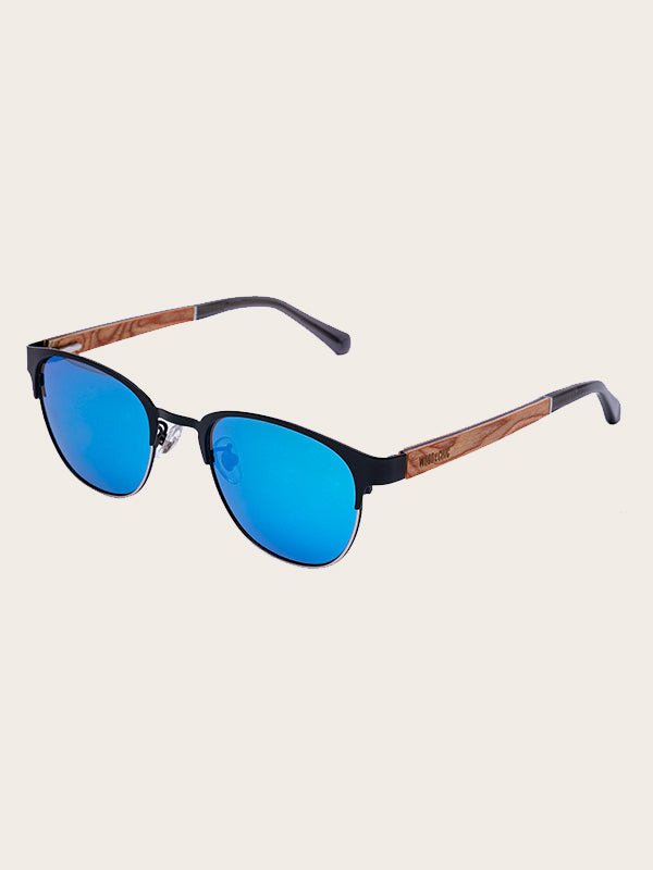 Lunettes de Soleil en Bois UV400 Unisexe - Evino