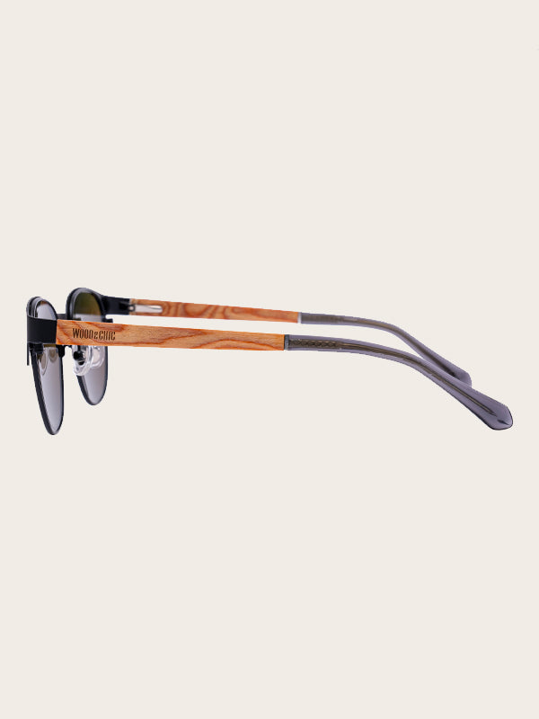 Lunettes de Soleil en Bois UV400 Unisexe - Evino