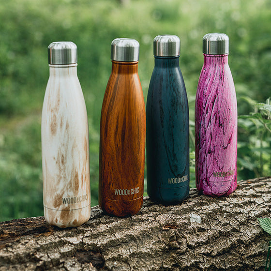 bouteilles isothermes bois woodandchic