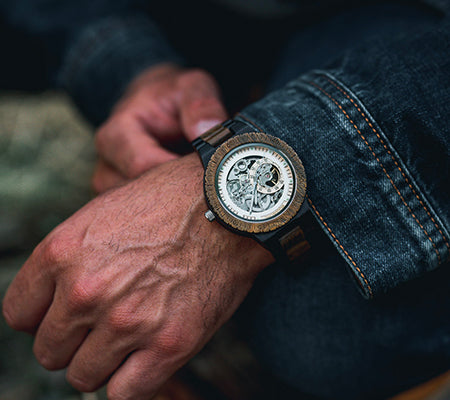 montre en bois hiba woodandchic
