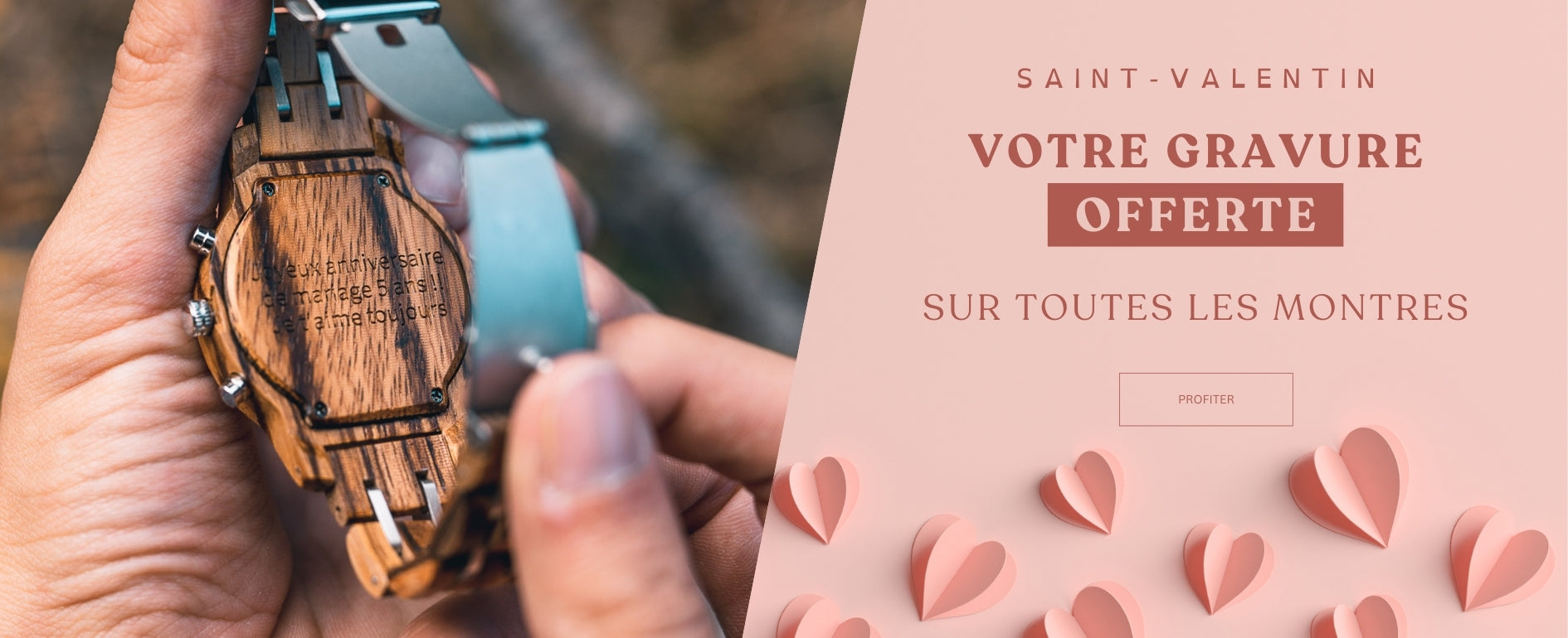 offre saint-valentin gravure offerte