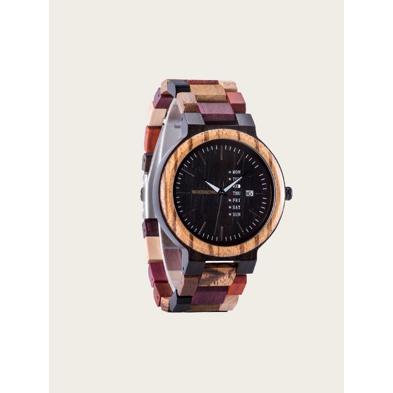 Montre en Bois Homme à Quartz - Quercus