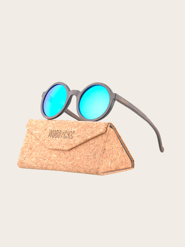 Lunettes de Soleil en Bois UV400 Unisexe - Horminum - Wood&Chic