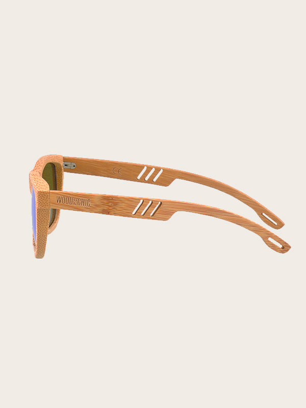 Lunettes de Soleil en Bois UV400 Unisexe - Campanula - Wood&Chic