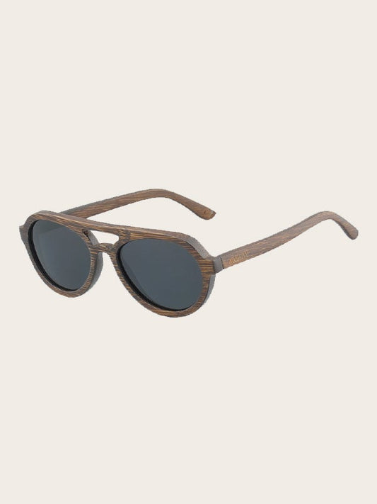 Lunettes de Soleil en Bois UV400 Unisexe - Nonea - Wood&Chic