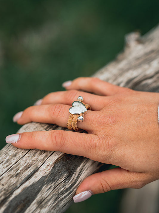 Bague en Liège Femme - Néflier - Wood&Chic