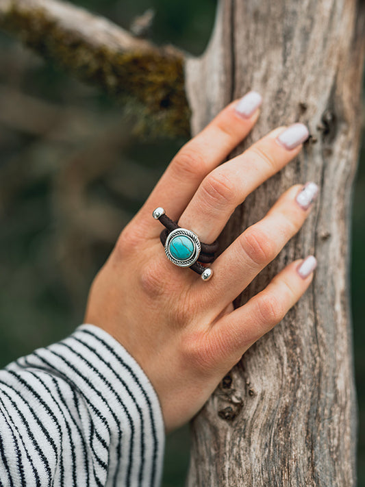 Bague en Liège Femme - Sophora - Wood&Chic