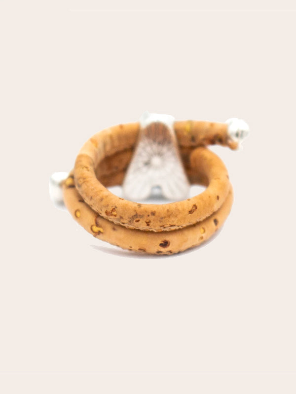 Bague en Liège Femme - Xanthoceras - Wood&Chic