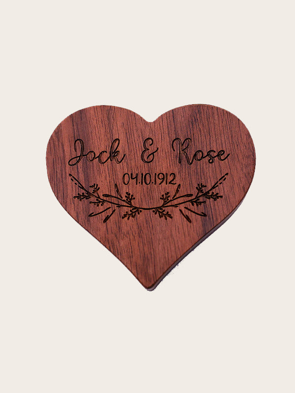 Boite Alliances en Bois - Risléa - Wood&Chic
