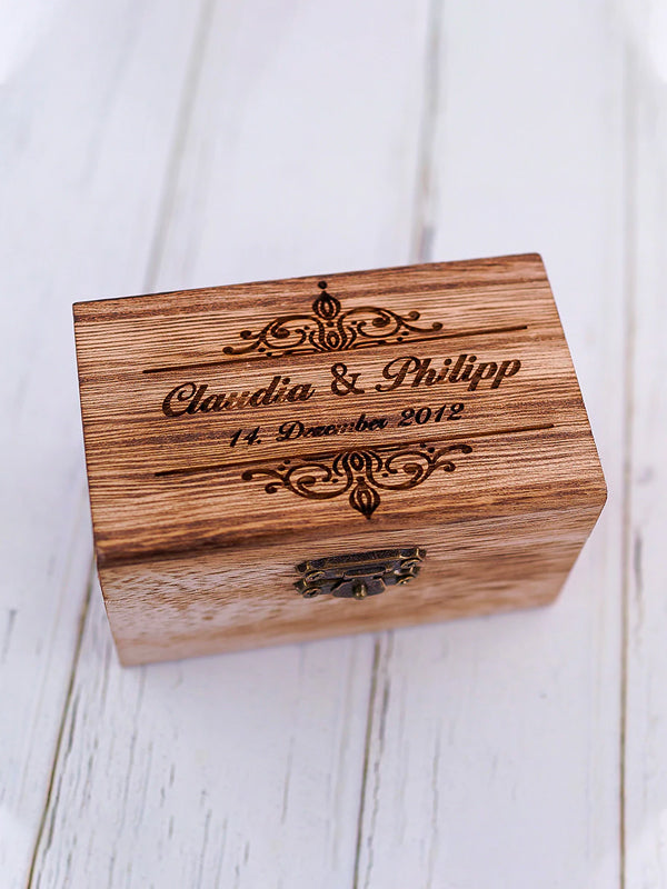 Boite Alliances en Bois - Scanier - Wood&Chic