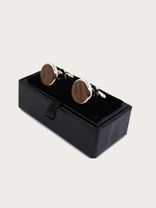 Boutons de manchette en bois - Nashi - Wood&Chic