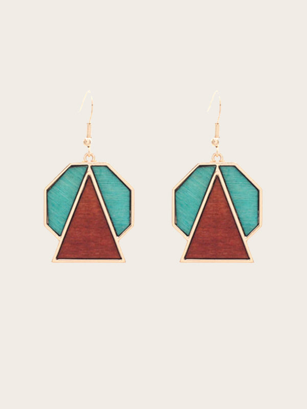 Boucles d'Oreilles en Bois Femme - Acoce - Wood&Chic