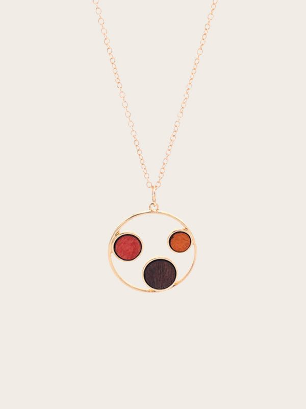 Collier en Bois Femme - Gesse - Wood&Chic