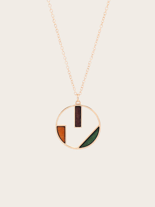 Collier en Bois Femme - Petunia - Wood&Chic