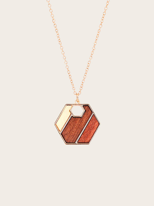 Collier en Bois Femme - Ancolie - Wood&Chic