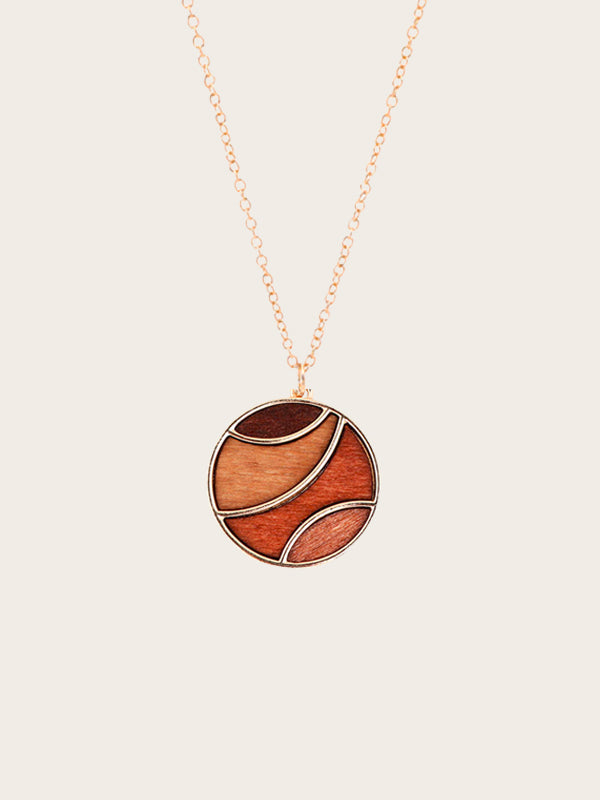 Collier en Bois Femme - Crocus - Wood&Chic