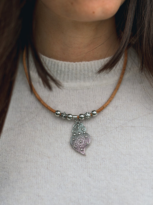 Collier en Liège Femme - Berberis - Wood&Chic