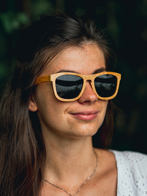 Lunettes de Soleil en Bois UV400 Unisexe - Lyciet - Wood&Chic