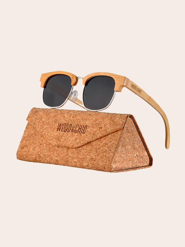 Lunettes de Soleil en Bois UV400 Unisexe - Myrte - Wood&Chic