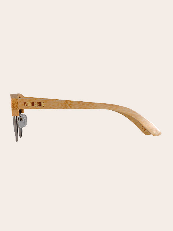 Lunettes de Soleil en Bois UV400 Unisexe - Myrte - Wood&Chic