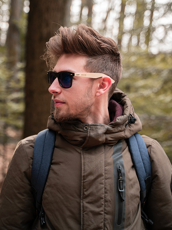 Lunettes de Soleil en Bois Unisexe Niaouli Wood&Chic
