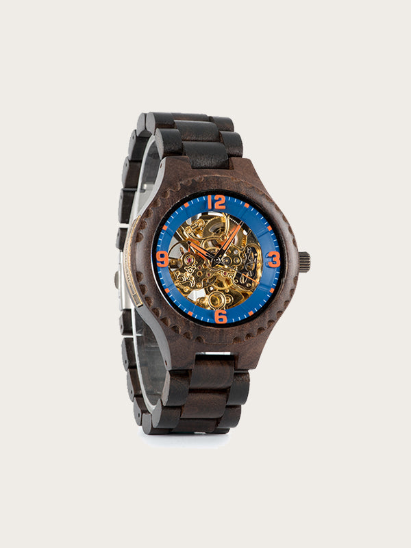Montre en Bois Homme Mécanique - Erhetia