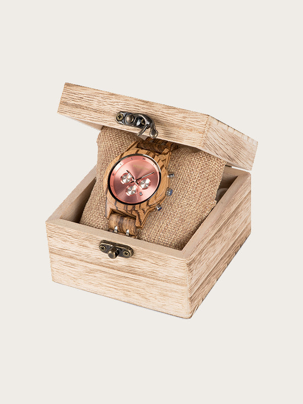 Montre en Bois Femme à Quartz - Catalpa - Wood&Chic