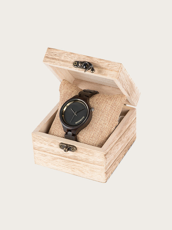 Montre en Bois Femme à Quartz - Ravenale - Wood&Chic