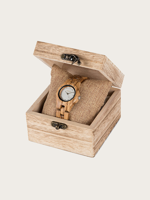 Montre en Bois Femme à Quartz - Yucca - Wood&Chic