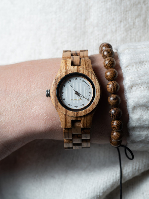 Montre en Bois Femme à Quartz - Yucca - Wood&Chic