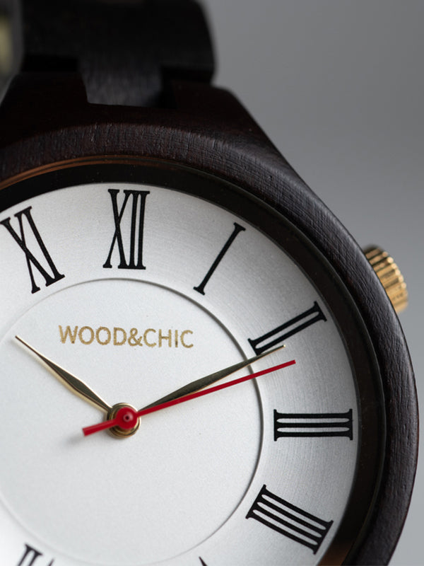 Montre en Bois Femme à Quartz - Bergamotte - Wood&Chic