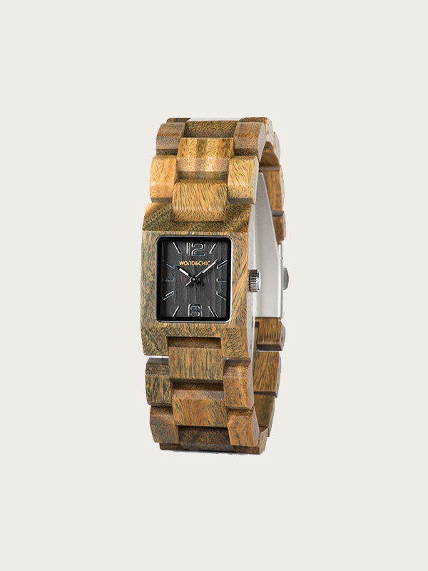 Montre en Bois Femme à Quartz - Jojoba - Wood&Chic