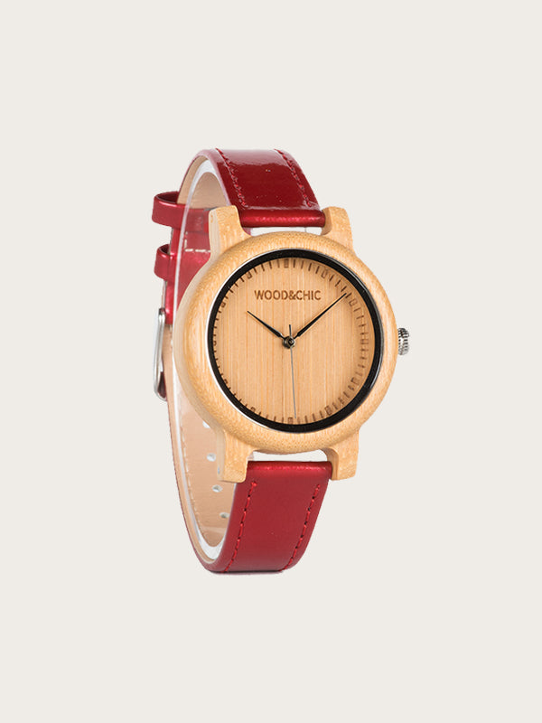 Montre en Bois Femme à Quartz - Limba - Wood&Chic